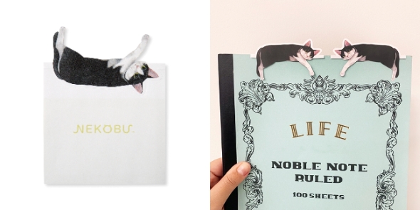 ノートの上につけたメモの画像