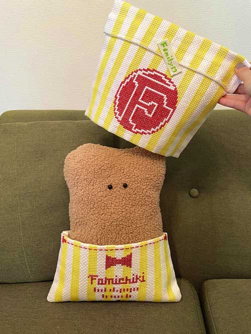 ファミチキ ぬいぐるみ 自作 ハンドメイド