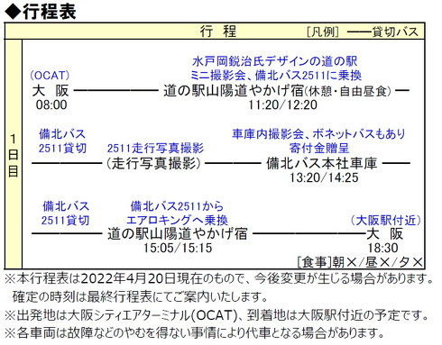 日本旅行 バスツアー