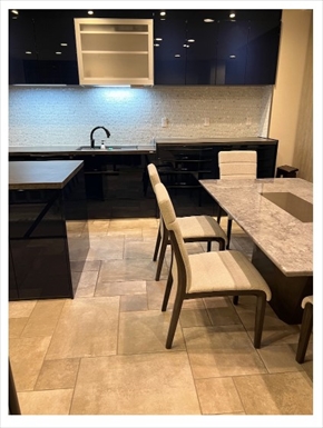 リフォームが完了した堀ちえみ宅のダイニング