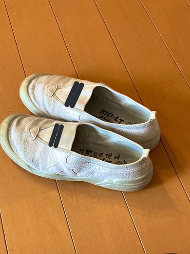一年上履きを持って帰るのを忘れる息子さん