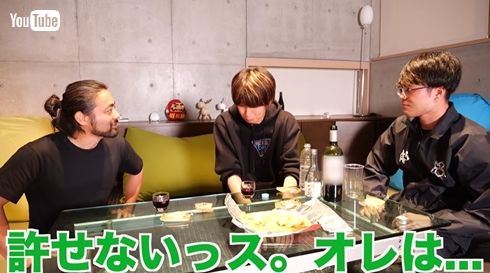 泣いているはじめしゃちょー