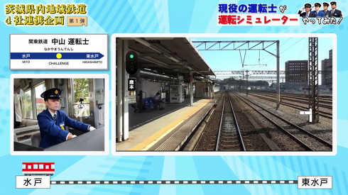 茨城ローカル鉄道会社 シミュレーターバトル