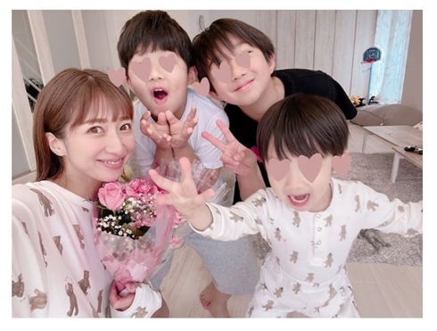辻希美と息子たち