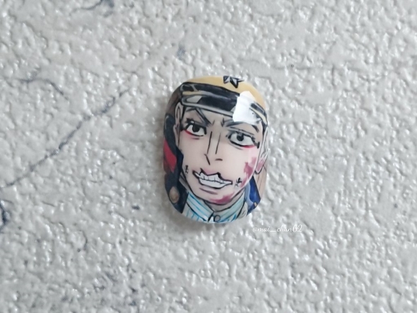 宇佐美上等兵のネイルの画像