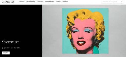 アンディ・ウォーホルのマリリン・モンロー肖像画 20世紀アート