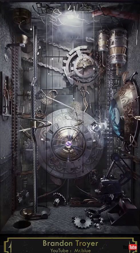 ボールが上から下へ落ちる5秒間アニメをCGアーティスト100人が参加　ピタゴラっぽいモンタージュ動画が見応えたっぷり