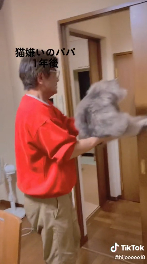 テオくん後ろ向き