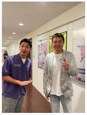 渡辺徹と長男の親子ショット