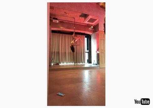熊田曜子のポールダンス