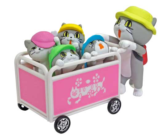 カプセルトイ 仕事猫 保育園 くまみね トイズキャビン