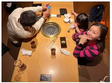 華原朋美と夫と息子