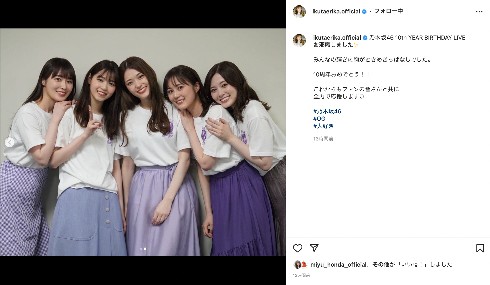 乃木坂46初期メン集合の激エモショット 生田絵梨花、白石麻衣