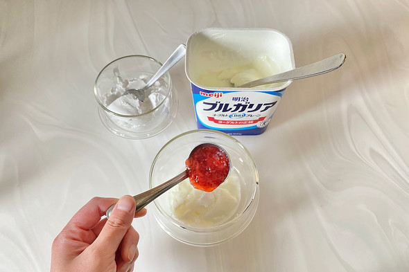 【PR】 明治ブルガリアヨーグルト 「ねるねるヨーグルト」 ／ アレンジレシピ 親子レシピ 食育 簡単 ねるねる もちもち のびのび