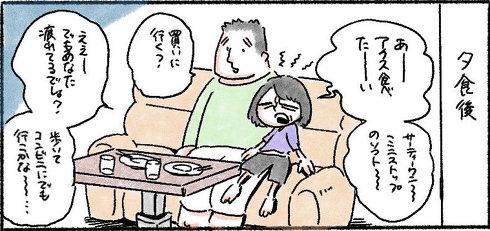 夫にアイスをリクエストしたら……