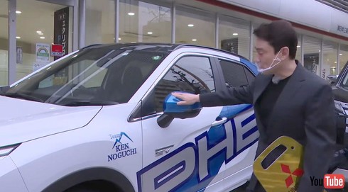 野口健オリジナルデザインの「エクリプス クロス PHEV ノグケンVer」も作っちゃった