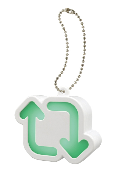 物理的に押せる！SNSタッチライト