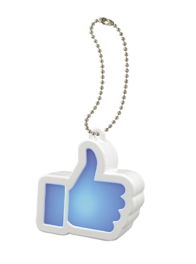 物理的に押せる！SNSタッチライト