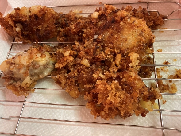 失敗作の手作りコロッケの画像