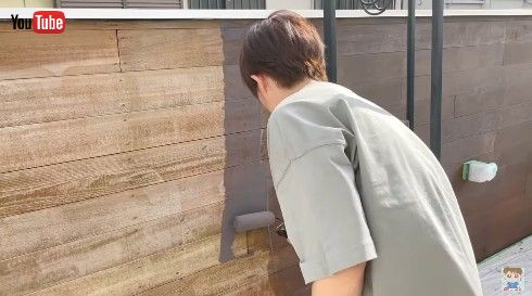 旧杉浦太陽家、バルコニー大改造