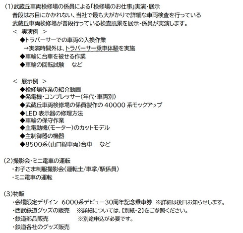 西武 電車フェスタ2022