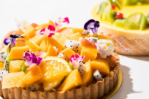 トロピカルフルーツのタルト