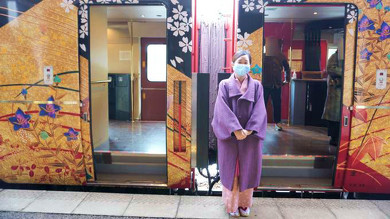 石川 七尾線の観光列車・花嫁のれん