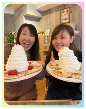 北斗晶と門倉凛の2ショット