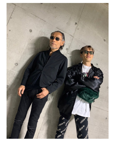 片岡鶴太郎と次男