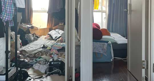 板橋ハウス ルームシェア 風刺画 ディストピア ユートピア 部屋 汚い 比較