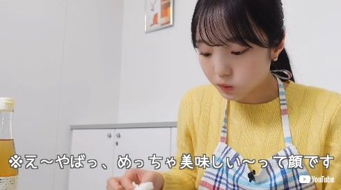 餃子を作る本田真凜