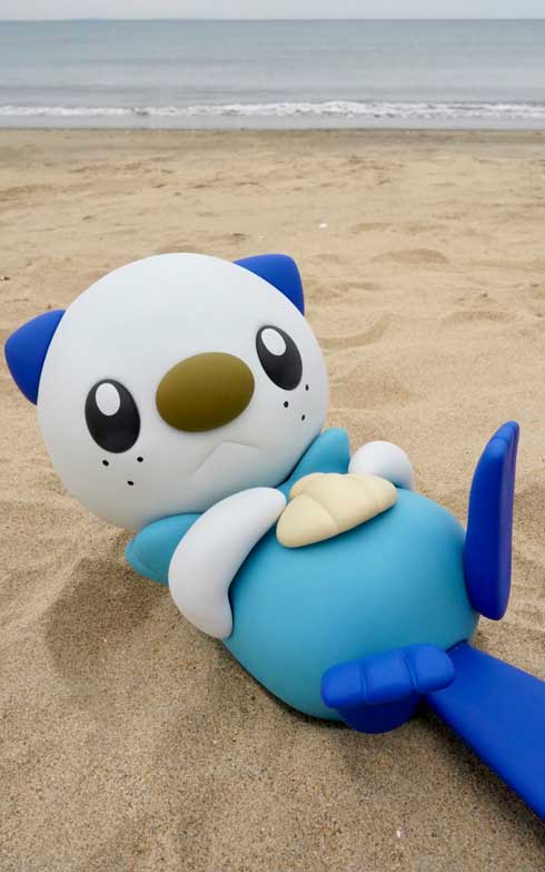 粘土 実寸大 実物大 原寸大 ミジュマル ポケモン 立体 作品 ねんどよしりん