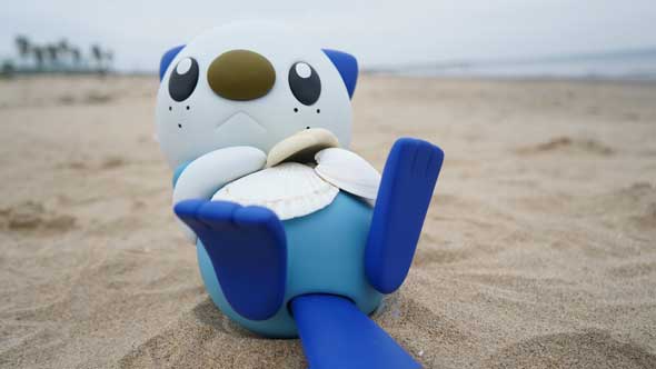 粘土 実寸大 実物大 原寸大 ミジュマル ポケモン 立体 作品 ねんどよしりん