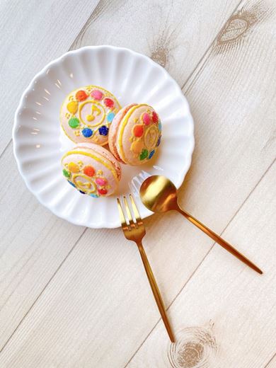 マカロンでおジャ魔女どれみの見習いタップを再現