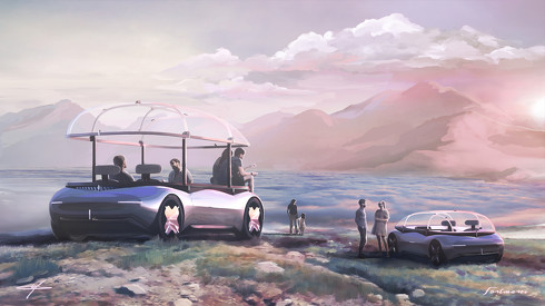 旭化成のコンセプトカー「AKXY2」