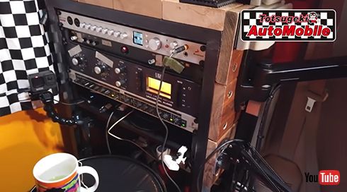 車内に機材を積み込み環境はバッチリ！