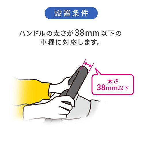 サンワサプライ 車載用テーブル