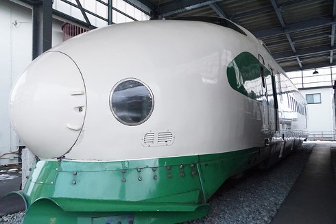 新津鉄道資料館 200系 新幹線