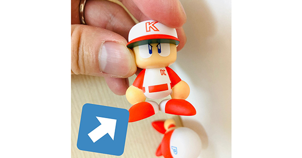 パワプロくんフィギュアの「浮いている胴体」、再現の仕方がすげ