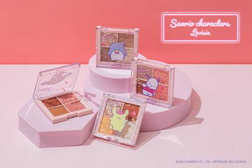 「Lovisia×サンリオキャラクターコスメシリーズ」