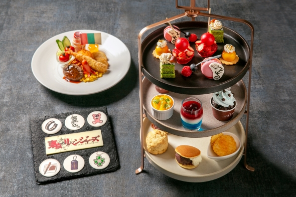 コラボレーションアフタヌーンティーの画像