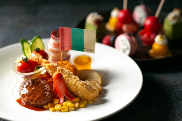 コラボレーションアフタヌーンティーの画像