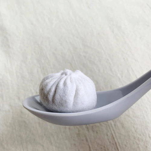 フェルトで出来た餃子や小籠包