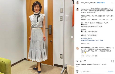 現在の水野真紀