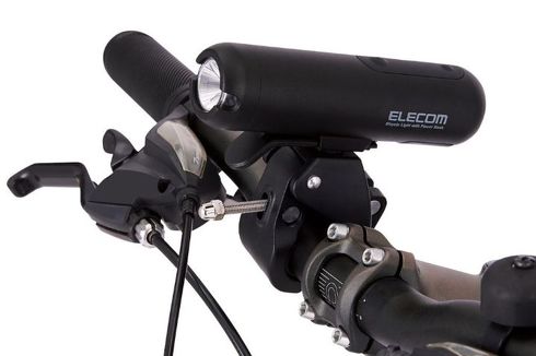 エレコム モバイルバッテリー LEDライト