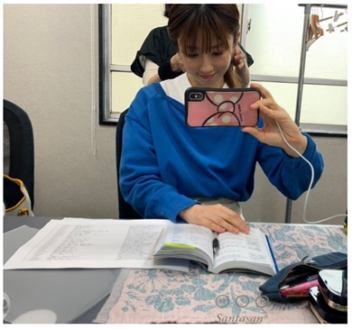 早稲田大学を目指して勉強へ励む小倉優子