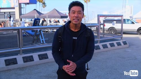 「マッスルビーチインターナショナル」で優勝したなかやまきんに君