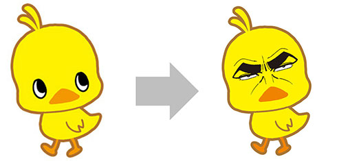 ゴルゴ13になったひよこちゃん