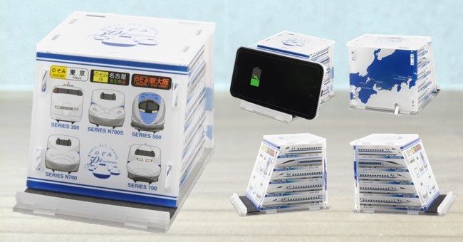 のぞみ30周年記念 車内メロディがなるスマホスタンド 新品未使用 のぞみ30周年記念 車内メロディがなるスマホスタンド 新品未使用