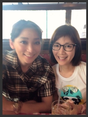 戸田恵子と杏の2ショット